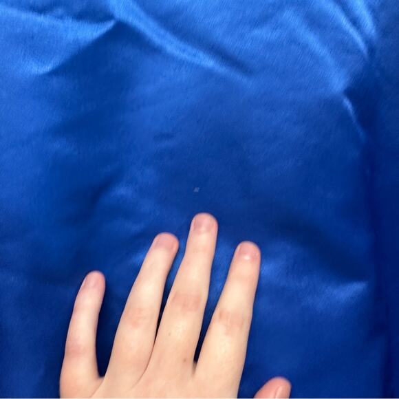 Vintage NBA Detroit Pistons 80s Satin Long‎ Sleeve Bomber Jacket Size L - Picture 8 of 14